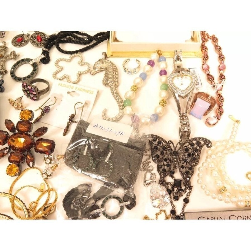 Sparkly Rhinestone Jewelry lot 67pc - Picture 5 of 12